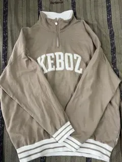kebozハーフジップ