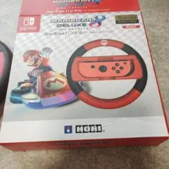 マリオカート8デラックス　ジョイコンハンドル 　マリオ　赤