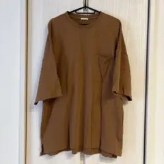 GU ルーズフィットT ポケット付き Tシャツ