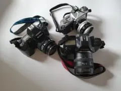 Nikon ニコマートFTなどフィルム一眼レフ 3機種のサムネイル