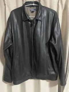 Polo by Ralph Lauren ブラックレザー ジャケット XL