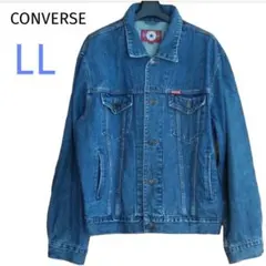 【超美品】CONVERSE コンバース デニムジャケット インディゴ 古着