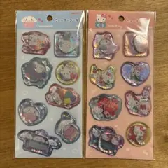 ウォーターシール サンリオ 正規品 キティ シナモロール 2点セット