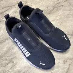 PUMA プーマ　ワイヤードラピッド　ネイビー スリッポンスニーカー