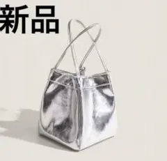 【新品】ハンドバッグ　シルバー　夏　韓国Y2Kㅤㅤㅤㅤㅤㅤㅤㅤㅤㅤㅤㅤㅤ春夏秋冬