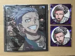 ギ*ヨ様 桃源暗鬼 コミケ C107 セガラッキーくじ 缶バッジ クリア色紙 桃