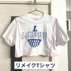 ★期間限定価格★【1点もの】リメイクTシャツ メロウ itimiスポーツmixのサムネイル