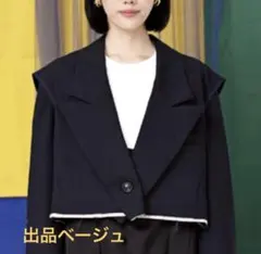 1% SHUHEI OGAWA 中綿ブルゾン　オーバーサイズ　ダウンコート　M H.TOKYO ダウンコート ダウンジャケット ショート丈 中綿ダウン