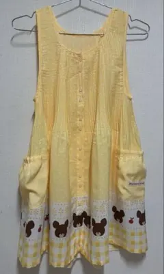 くまのがっこう　エプロン　保育士