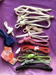 帯締め　帯〆　羽織紐など　紐いろいろ　多色展開