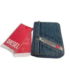 DIESEL ディーゼル キーケース ウォッシュデニム ラウンド型