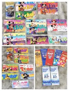 ディズニー ランド＆シー Today32冊 ＋マップ7冊 セット