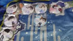 恋とプロデューサー　アニメイトカフェ　ぷにぷに缶バッジ　ゼン　ハク　シモン　キラ