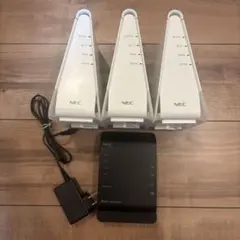 NEC 無線LANルーター　4つセットのサムネイル