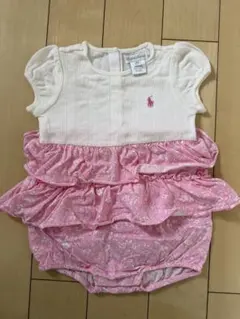 Ralph Lauren フリルロンパース 12M