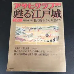 『アサヒグラフ 増刊 甦る江戸城』1988年発行