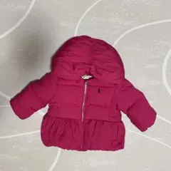 POLO RALPH LAUREN ダウン　ピンク　80cm