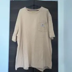 Carhartt ベージュ Tシャツ XLサイズ