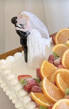 【値下げ】ケーキトッパー　ウェディング