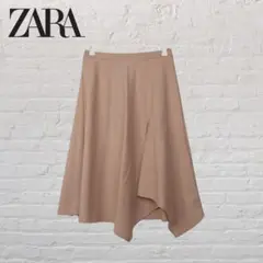 ZARA アシンメトリーミモレスカート M