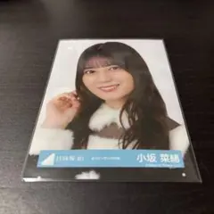 小坂菜緒　日向坂46 ランダム生写真　ヨリ　ネイビーサンタ