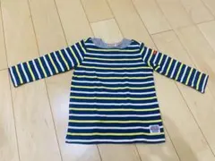 MIKI HOUSE 長袖Tシャツ ストライプ【80cm】