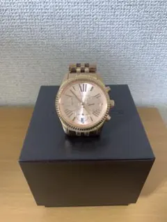 マイケルコースクロノグラフ クリスタル装飾ウォッチ（型番：MK6282