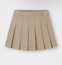 GU プリーツスコート ベージュのサムネイル