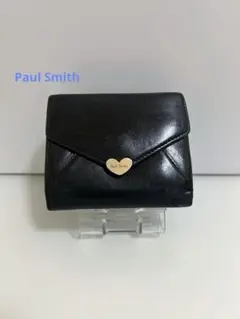 ポールスミス☆黒・二つ折り財布