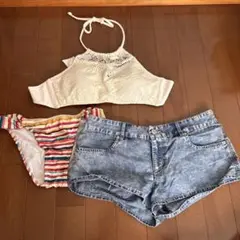 PEAK&PINE セパレート水着 Mサイズ ホワイト