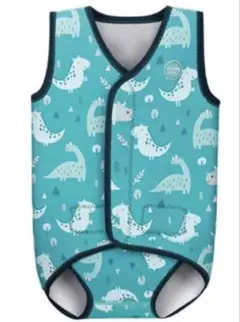 【新品未使用】ベビー水着　Sサイズ (0〜6ヶ月) 保温機能　UPF50+