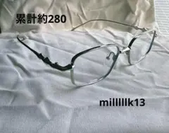 16発送　シルバー　y2k ジェントルモンスター 似　atomic02 メガネ