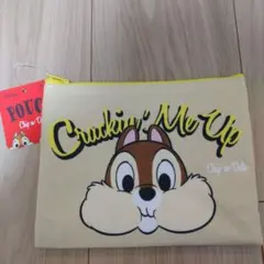 【新品未使用タグ付き】ディズニー　チップとデール ポーチ