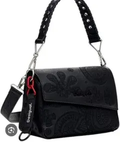 【新品未使用】Desigual ブラック ショルダーバッグ