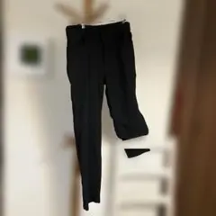 ワークマン　黒スラックス カーゴパンツ5箇所ポケット付　Ｌサイズのサムネイル