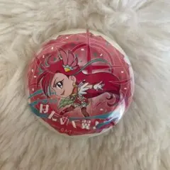 プリティストア出張店限定 変身口上缶バッジコレクション　キュアフラミンゴ