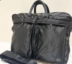 美品 PORTER タンカー 3way （ショルダーなし）希少シルバーグレー