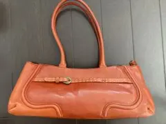 ダコタ オレンジ 革製 バッグ