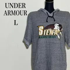 アンダーアーマー 半袖パーカー フーディー SIENAバスケットボール Lサイズ