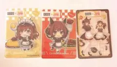 ウマ娘 ココス コラボ クリアカード ジェンティルドンナ 2点セット