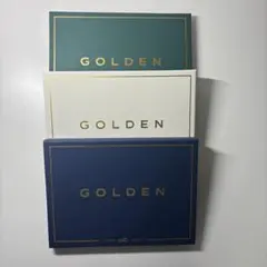 BTS JUNGKOOK GOLDEN 3形態セット おまけ付き
