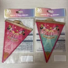 ディズニーランド40周年ガーランド　2つセット