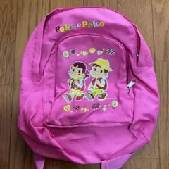 不二家　ペコちゃんポコちゃん　子供用リュックサックのサムネイル