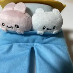 ⭐︎らぶいーず　ベッド型　ティッシュBOXカバー　ブルー
