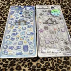 光るジュエルプチドロップストーンつき　星空ドロップ　白黒ドロップ２種　正規品