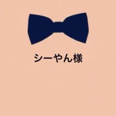 シーやん様　3点