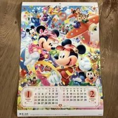 ディズニー　壁掛けカレンダー A3サイズ