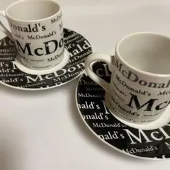 【即購入OK】McDonald's カップ・ソーサーセット 2個