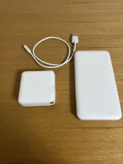 センチュリーモバイルバッテリー　AnkerアダプターMicro-USB3点セット