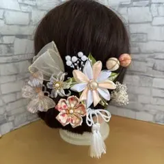 髪飾り成人式 卒業式 結婚式 七五三NO.516